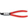 Kliešte Knipex na poistné krúžky vnútorné 90° zahnuté 215 mm Ø 40-100 mm