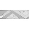 Samolepiace bordura D 58-054-9, rozmer 5 m x 5,8 cm, Art-Deco mramor sivý, IMPOL TRADE