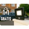 V-TAC LED reflektor s PIR senzorom 30W, 2340lm, čierny, 1+1 zadarmo! Farba svetla: Studená biela