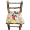 Drevená detská stolička Mickey Stool, 44 x 26 x 24 cm