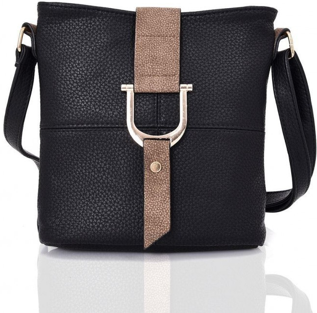 Kabelka Angela crossbody čierna