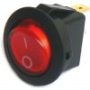 Kolískový vypínač 12V červený 3904