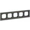 Schneider Electric Merten M-Elegance KOV 5-rámček Rhodium Grey