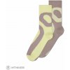 On Liquid Logo Sock vysoké ponožky 2-pack, zinc/linen 35-38.5
