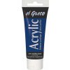 Akrylová farba El Greco 75 ml tmavá kobaltová modrá (Akrylová farba El Greco 75 ml )