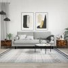 Konferenčné stolíky 2 ks dymový dub 50x50x40cm kompozitné drevo-ForU-829439