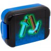 Plastový box na desiatu AquaPure BLUE PIXEL, 511025004