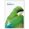 Jansen Display Klaprám A0, ostrý roh, profil 25mm, farba RAL 9003 biela, 872 x 1220 mm
