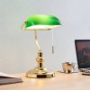 Stolná lampa Lindby Milenka, mosadz, výška 39 cm, kov - 9620987