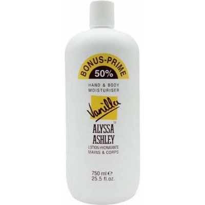 Alyssa Ashley Vanilla hydratačné mllieko na ruky a telo 750 ml