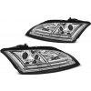 TUNING-TEC Predné svetlá, Audi TT, 8J, 2006-2010, LED DRL, Chrom, SEQ