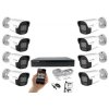 Monitorrs Security IP 8 kamerový set 4 Mpix WTube Plast (6024K8) (Monitorrs Security)