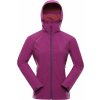 Alpine Pro Hoora Dámska softshell bunda LJCB590 tmavo ružová L