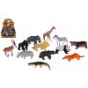 Teddies Zvieratko safari ZOO plast 5 - 10cm mix druhov 36 ks