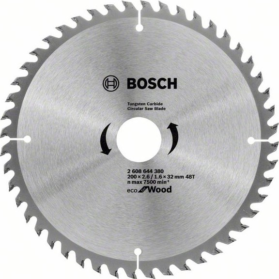 Bosch 2608644380 Pílový kotúč Eco for Wood 200x2.6/1.6x32 48T