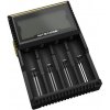 Nitecore D4 DigiCharger Universal Digital Charger for 4 Batteries, 750 mAh