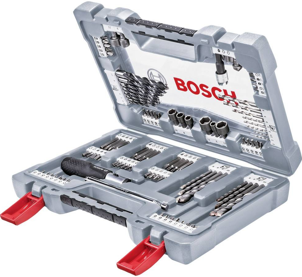 Bosch Accessories 2608P00236 105-dielna sada bitov a vrtákov; 2608P00236