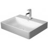 DURAVIT Dura Square umývadlo na dosku 60x47cm brúsené biele WG 2353600071