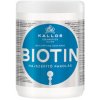 Kallos Biotin Mask - maska pre tenké, slabé a lámavé vlasy BIOTIN maska, 1000 ml