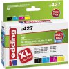 Edding Ink náhradný HP 950, 950XL, 951, 951XL kompatibilná kombinované balenie čierna, zelenomodrá, purpurová, žltá 18-427; 18-427