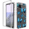VSETKONAMOBIL 45349 DUAL ART Odolný kryt Google Pixel 6 Pro BUTTERFLY