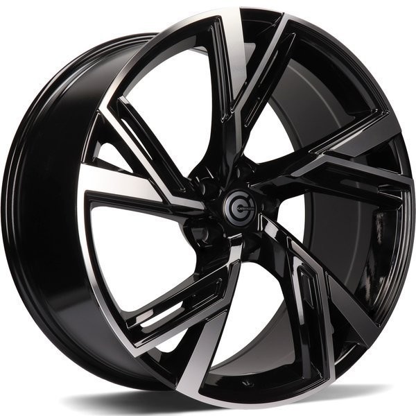 Carbonado Rich 8x18 5x112 ET35 black front polished