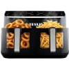 TESLA AirCook DualHeat QD464 XXL Bezolejová fritéza s dvoma komorami 9L