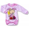 BABY´S WEAR Detské body - ANGEL, ružové veľkosť: 92 (18-24m)