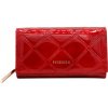 Peterson PTN 72035-PLT červená dámska peňaženka z hovädzej kože