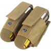 CONDOR OUTDOOR puzdro MOLLE na dva 40mm granát. náboje COYOTE BROWN
