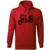 T-ričko BMW R1200RS pánska mikina Farba potlače: Čierna, Veľkosť: XL, Farba mikiny: Tmavosivá