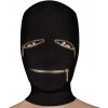 Ouch! Extreme Zipper Mask with Eye and Mouth Zipper - Maska na tvár