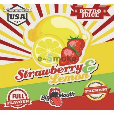 Big Mouth Strawberry and Lemon 10ml