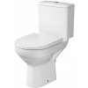 Kompaktná WC súprava Cersanit City 67 cm biela (K35-035)