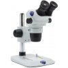 Optika Stereo zoom microscope SZO-1, bino, 6.7-45x, Säulenstativ, ohne Beleuchtung