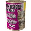Delikan Cat Kuracie kúsky mačka 410 g