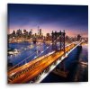 Sablio Obraz Most v New Yorku - 50x50 cm