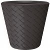 PlasticFuture Kvetináč Mini Matuba tmavosivý, 29,8 cm