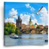 Sablio Obraz Praha Karlov most 2 - 50x50 cm