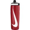Fľaša NIKE-REFUEL BOTTLE UNIVERSITY RED/BLACK/WHITE Červená 0,7 L 26/27