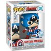 POP! Marvel: The Avengers Captain America (Special Edition) + odznak