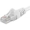 PremiumCord sputp002W Patch, UTP, RJ45-RJ45, CAT5E, 0.25m, bílý
