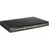 D-Link DGS-1520-52MP 44 portov GE PoE + 4 portov 2.5 GE PoE + 2 10 GE portov + 2 SFP+ Smart Mang. Sw.
