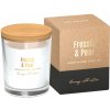 BISPOL Sójová vonná sviečka Fressia & Pear 130g