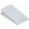 Papierové vrecko 2vrstvé nepremastiteľné biele 10,5+5,5 x 24 cm 1/2, 100 ks