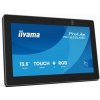iiyama ProLite TW1625LASC-B3PNR - Android PC - dotykový panel PC 1 RK3576 - RAM 4 GB - SSD - eMMC 32 GB - Cortex-A72 + A53 - IEEE 802.11ax (Wi-Fi 6), Bluetooth 5.3, NFC, Gigabit Ethernet - Android 14