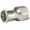 IVAR Prechodka s vnútorným závitom nerez. oceľ Typ: Prechodka s vnútorným závitom nerez. oceľ 15mm-Rp¾