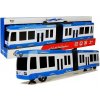 Lean-toys Kĺbový autobus s trecím pohonom Modrá