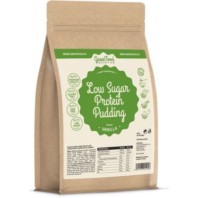 GreenFood Rýchly proteínový dezert bezlepkový Vanilka 400 g