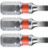 FORTUM-KITO hrot plochý sada 3ks, 3x25mm, S2 4741103